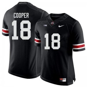 NCAA Ohio State Buckeyes Men's #18 Jonathon Cooper Black Nike Football College Jersey GDE1045PX
